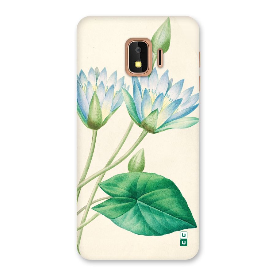 Blue Lotus Back Case for Galaxy J2 Core