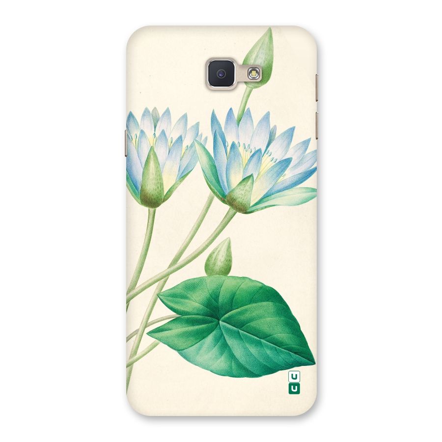 Blue Lotus Back Case for Galaxy J5 Prime