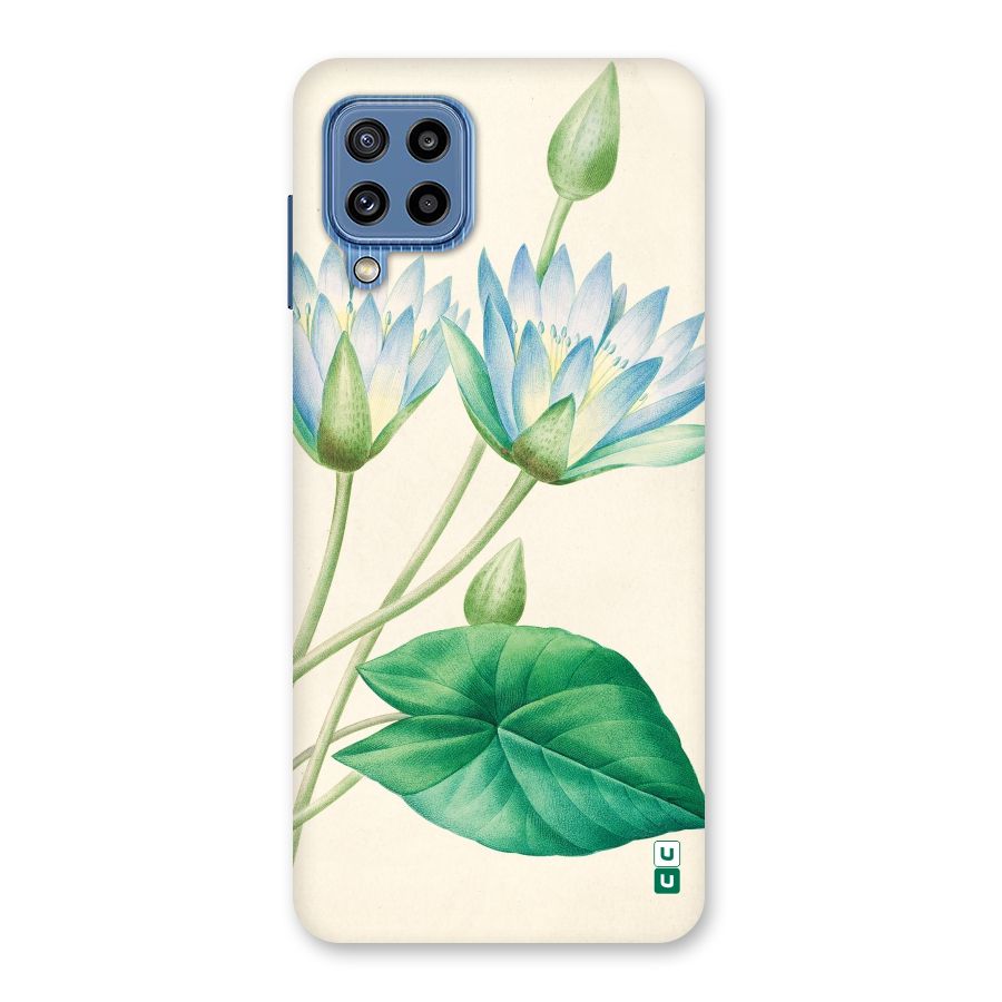 Blue Lotus Back Case for Galaxy M32