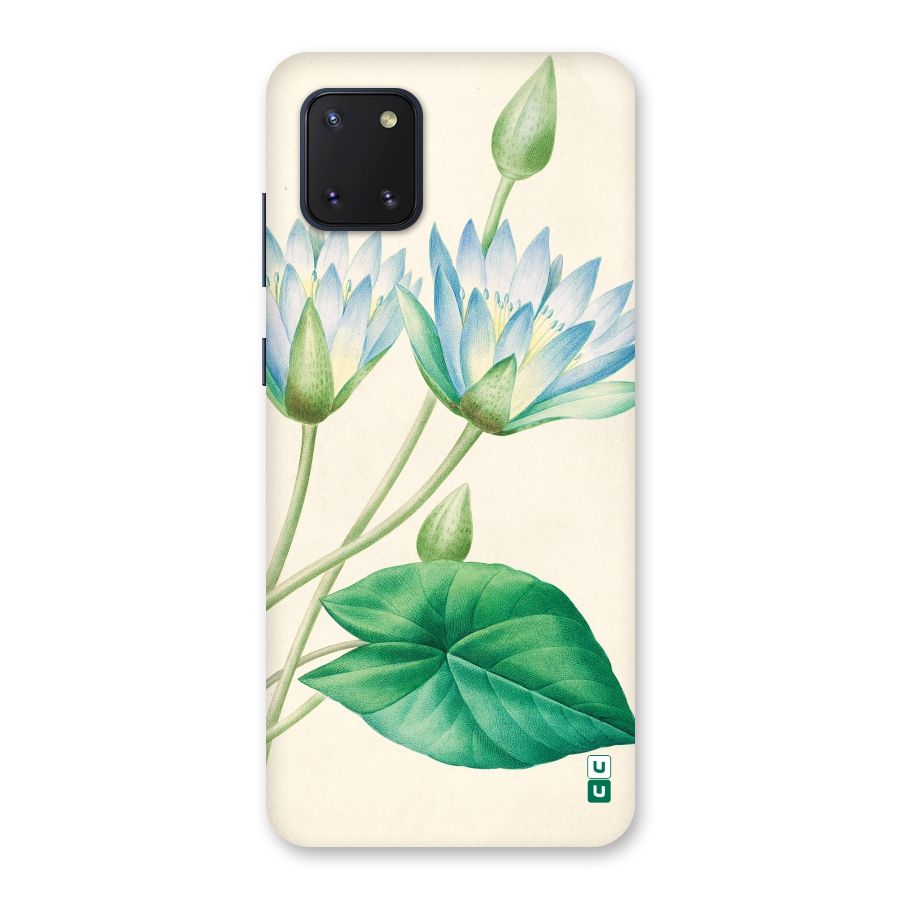 Blue Lotus Back Case for Galaxy Note 10 Lite