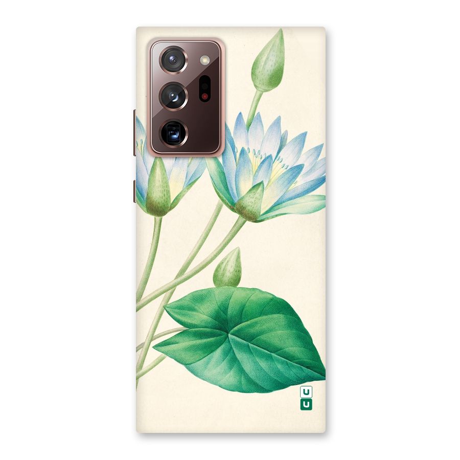 Blue Lotus Back Case for Galaxy Note 20 Ultra