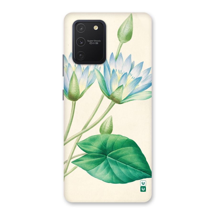 Blue Lotus Back Case for Galaxy S10 Lite
