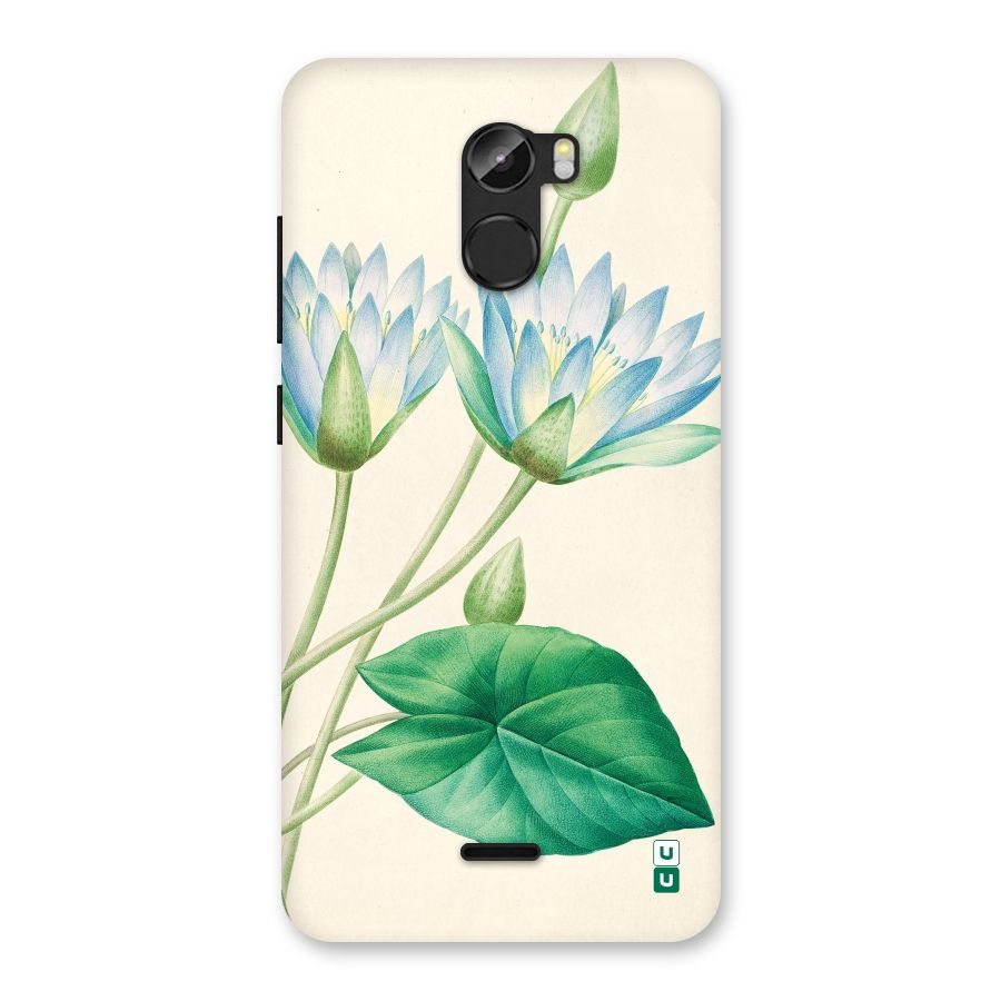 Blue Lotus Back Case for Gionee X1