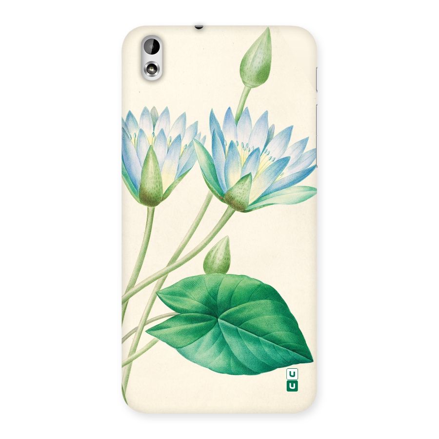 Blue Lotus Back Case for HTC Desire 816g