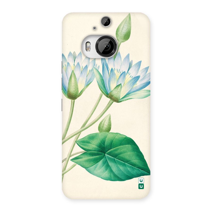 Blue Lotus Back Case for HTC One M9 Plus