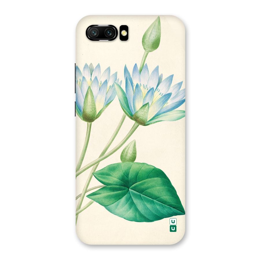 Blue Lotus Back Case for Honor 10