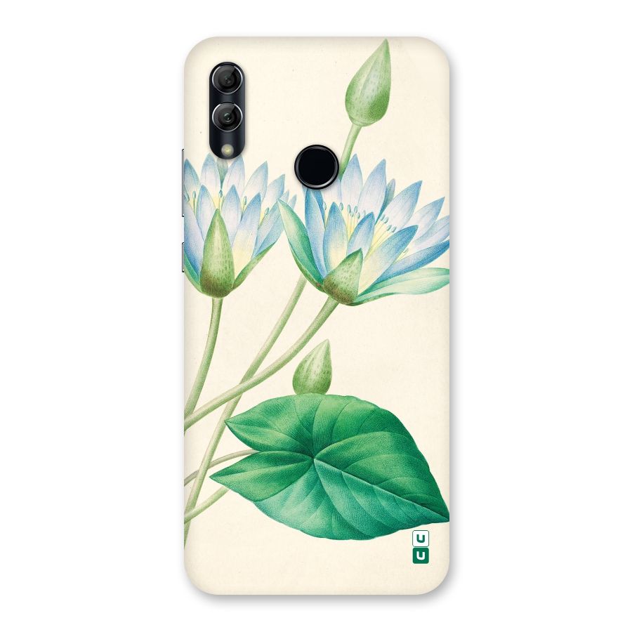 Blue Lotus Back Case for Honor 10 Lite