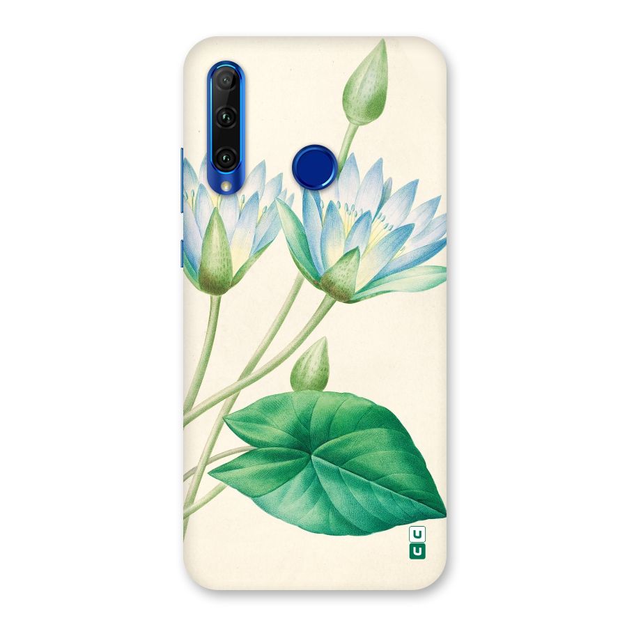 Blue Lotus Back Case for Honor 20i