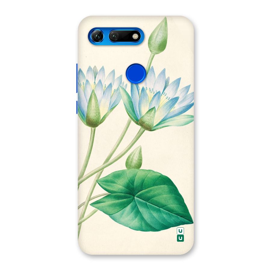 Blue Lotus Back Case for Honor View 20