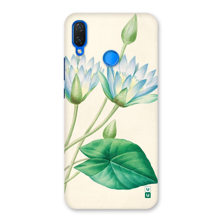 Blue Lotus Back Case for Huawei P Smart+