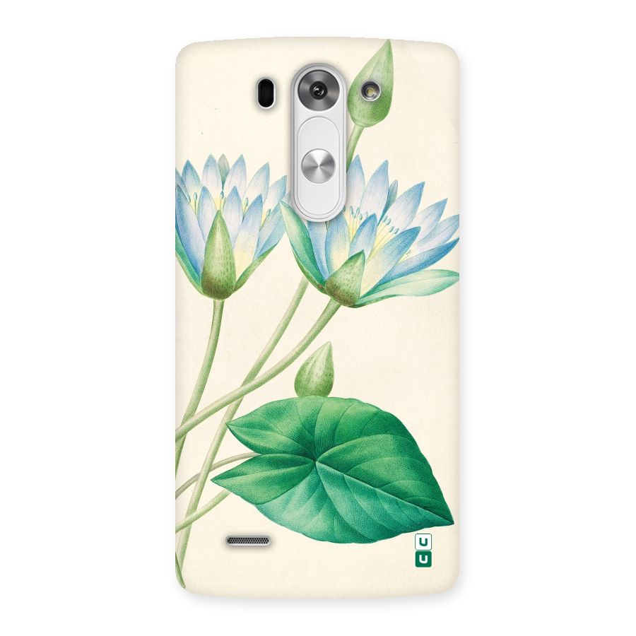 Blue Lotus Back Case for LG G3 Beat