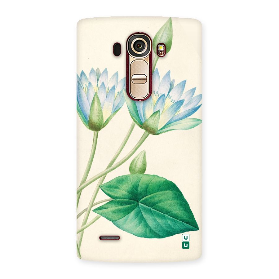Blue Lotus Back Case for LG G4