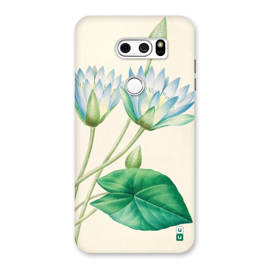 Blue Lotus Back Case for LG V30