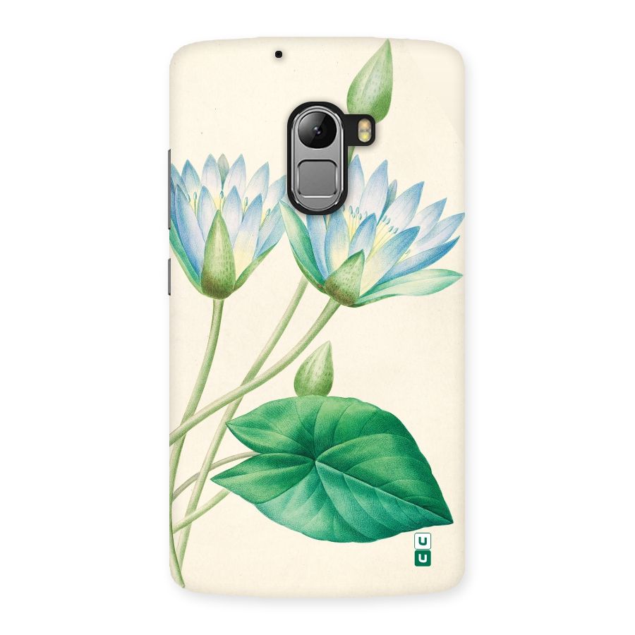 Blue Lotus Back Case for Lenovo K4 Note