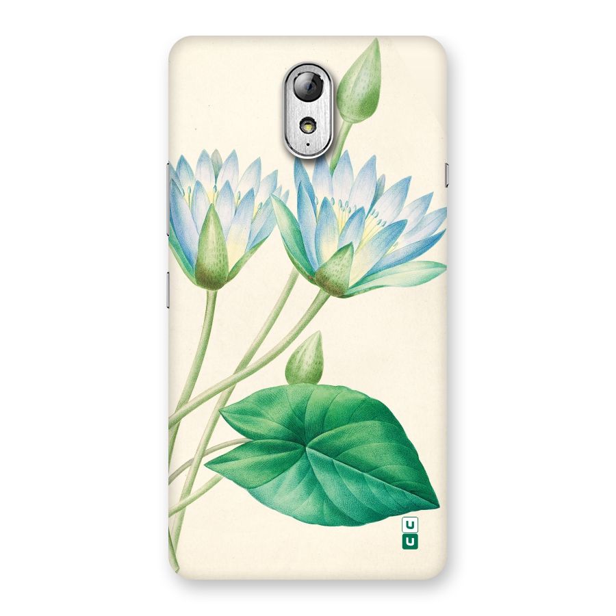 Blue Lotus Back Case for Lenovo Vibe P1M