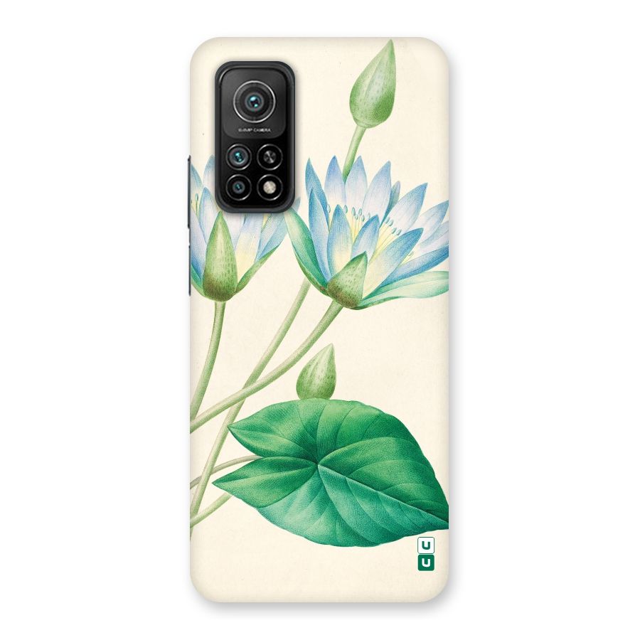 Blue Lotus Back Case for Mi 10T Pro 5G