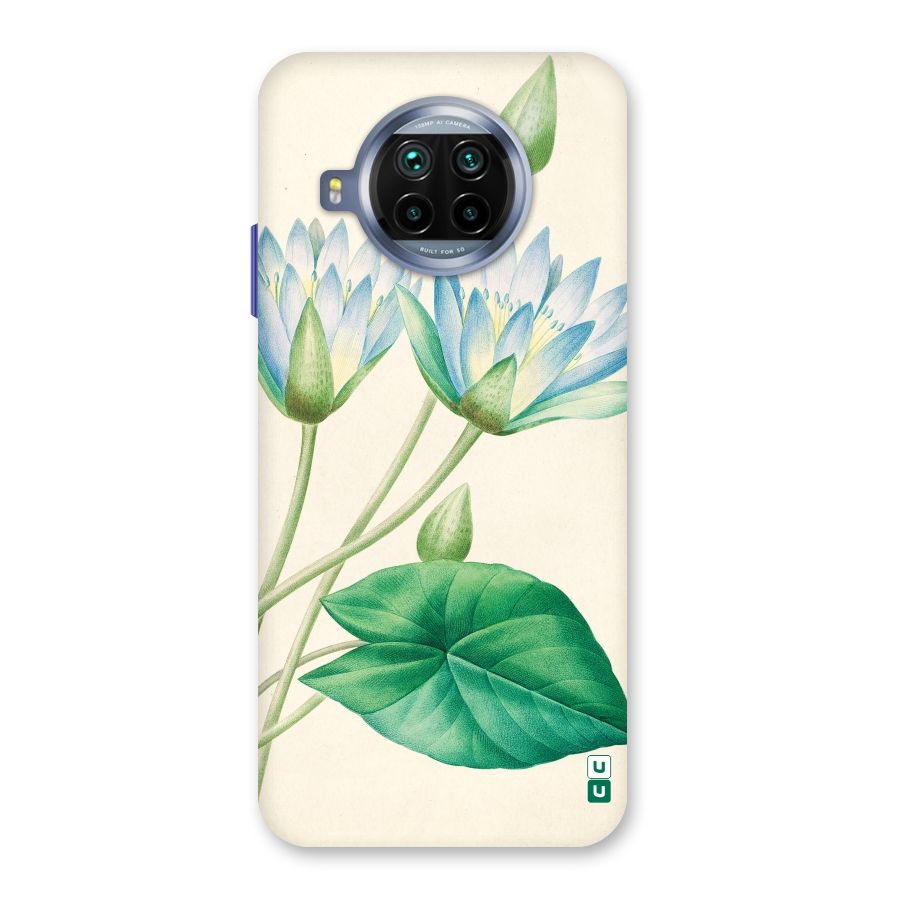 Blue Lotus Back Case for Mi 10i
