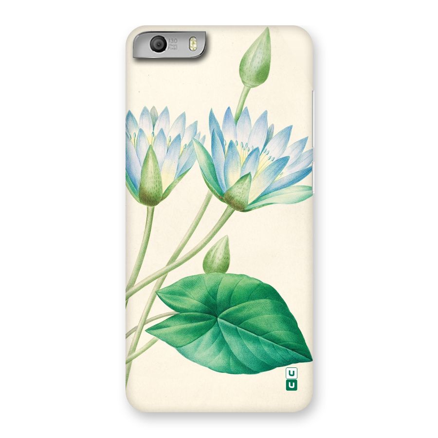 Blue Lotus Back Case for Micromax Canvas Knight 2