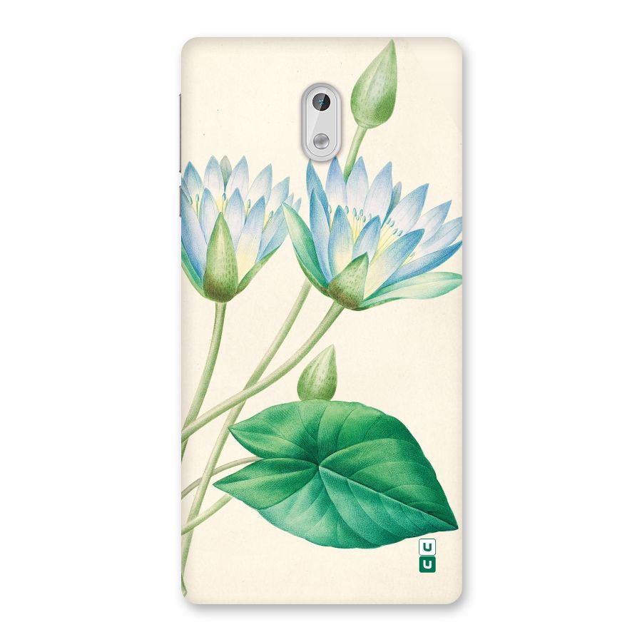 Blue Lotus Back Case for Nokia 3