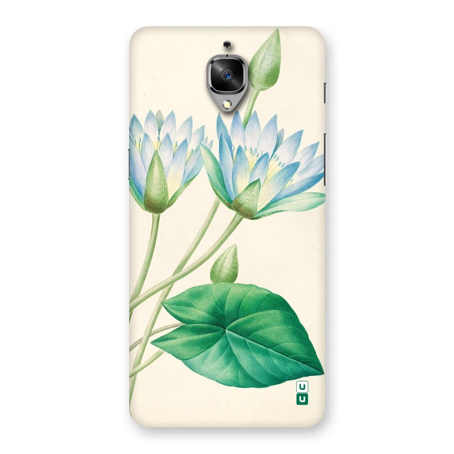 Blue Lotus Back Case for OnePlus 3T