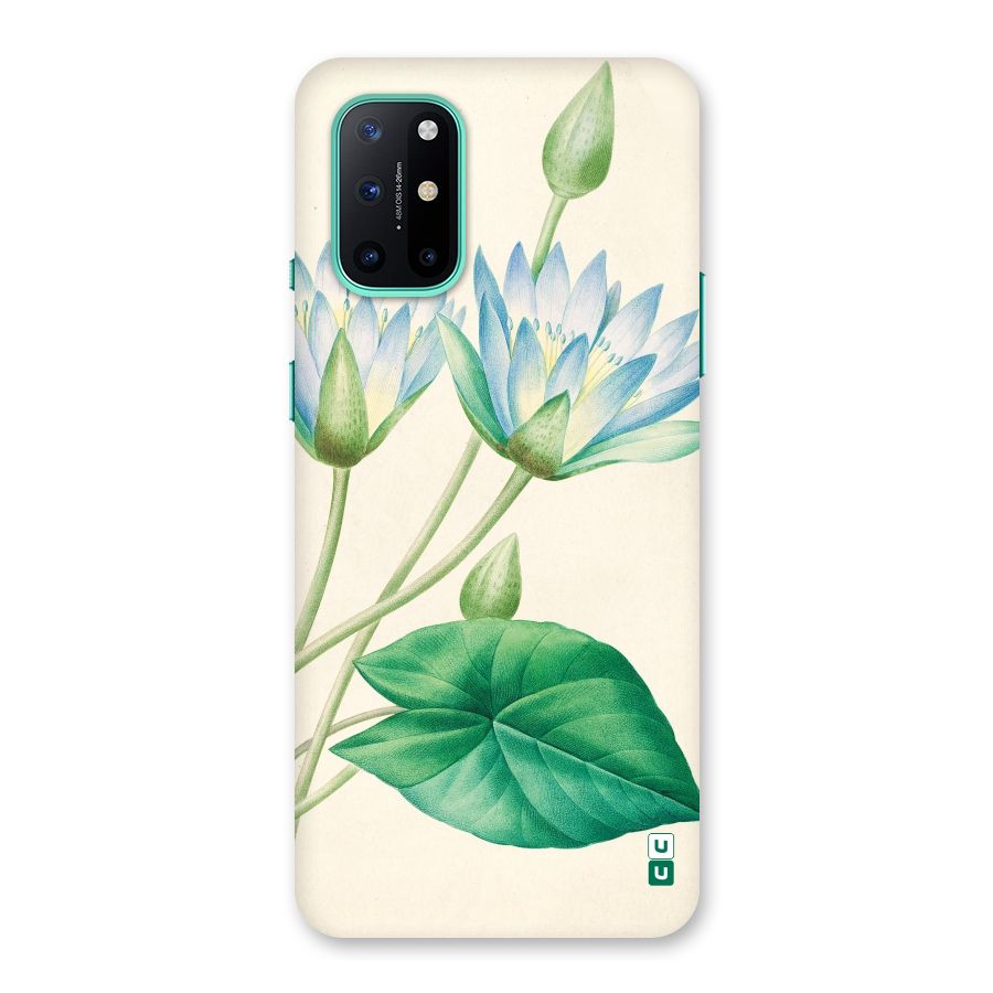 Blue Lotus Back Case for OnePlus 8T