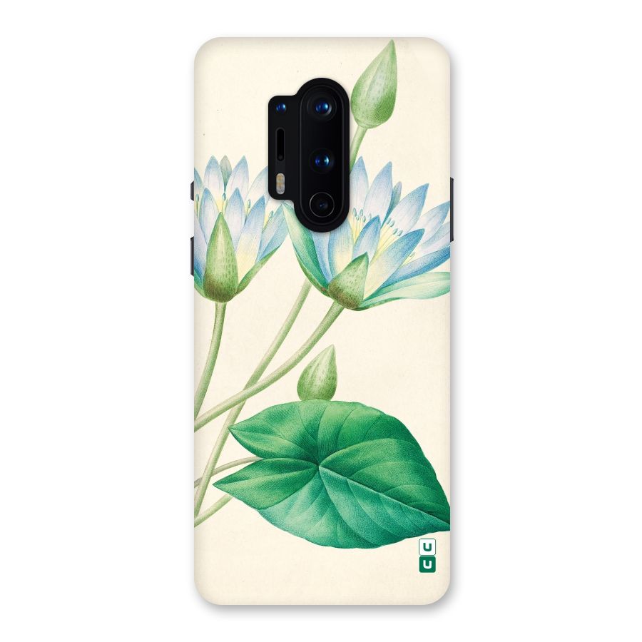 Blue Lotus Back Case for OnePlus 8 Pro