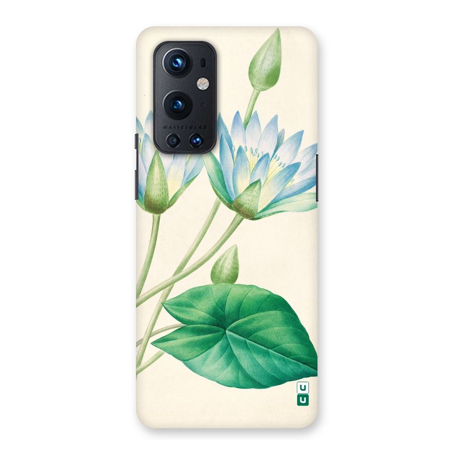 Blue Lotus Back Case for OnePlus 9 Pro