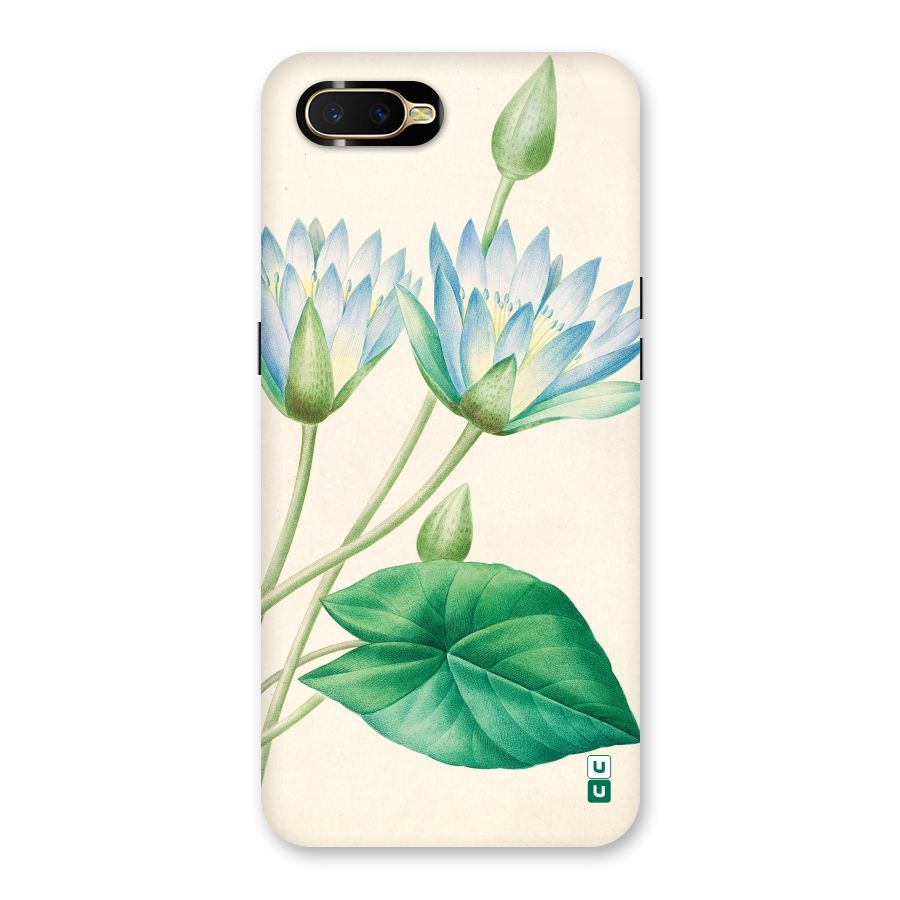 Blue Lotus Back Case for Oppo K1