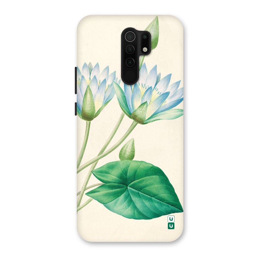 Blue Lotus Back Case for Poco M2