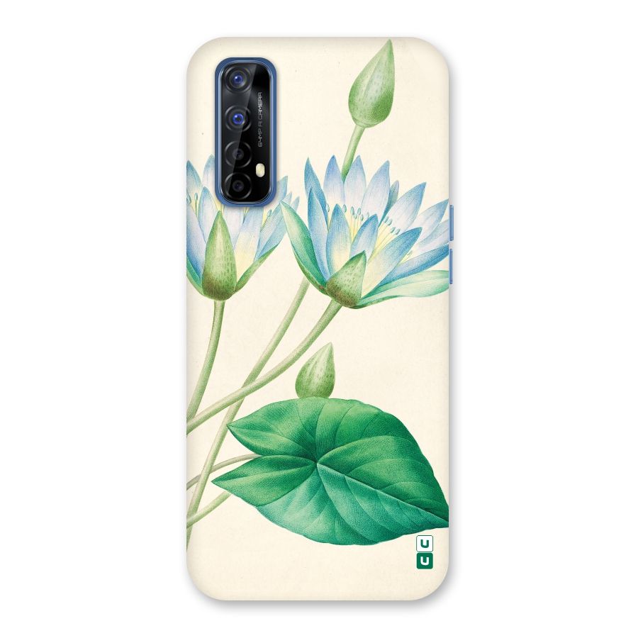 Blue Lotus Back Case for Realme 7