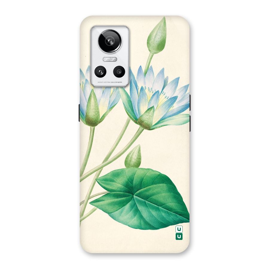 Blue Lotus Back Case for Realme GT Neo 3