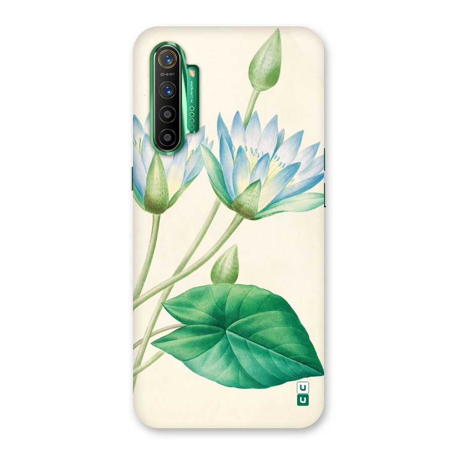 Blue Lotus Back Case for Realme X2
