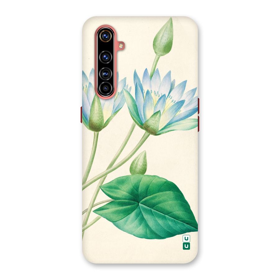 Blue Lotus Back Case for Realme X50 Pro