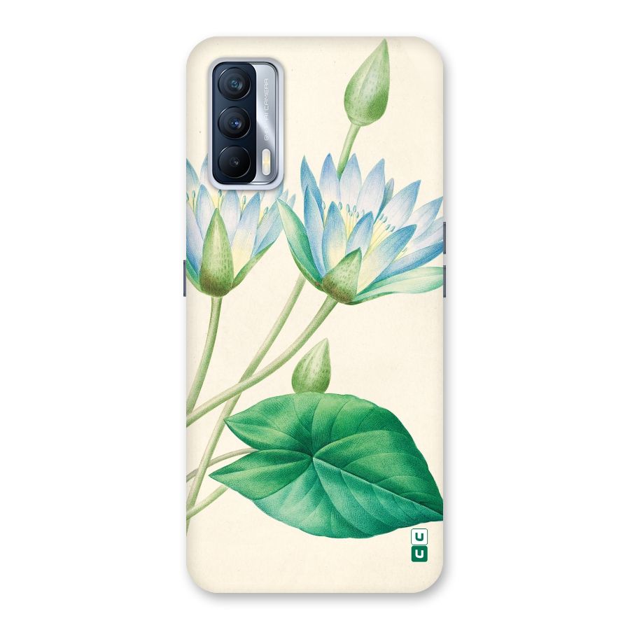 Blue Lotus Back Case for Realme X7