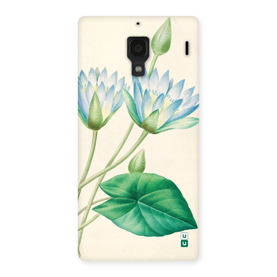 Blue Lotus Back Case for Redmi 1S