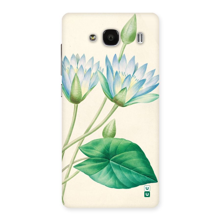 Blue Lotus Back Case for Redmi 2