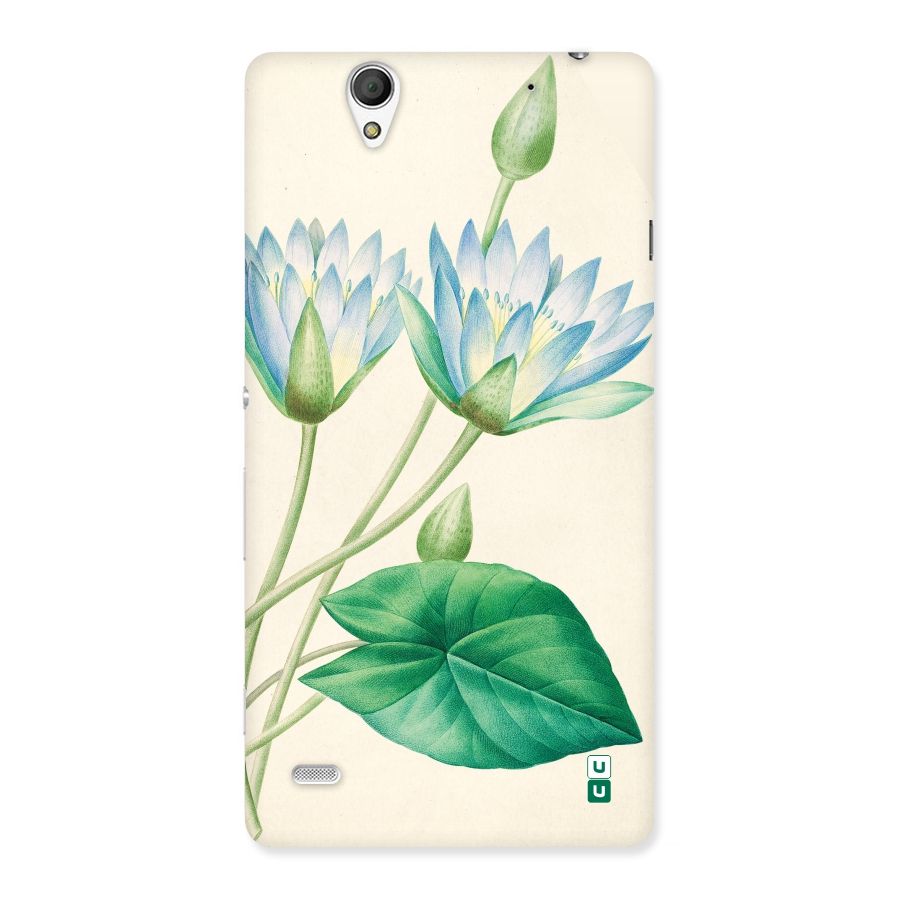 Blue Lotus Back Case for Sony Xperia C4