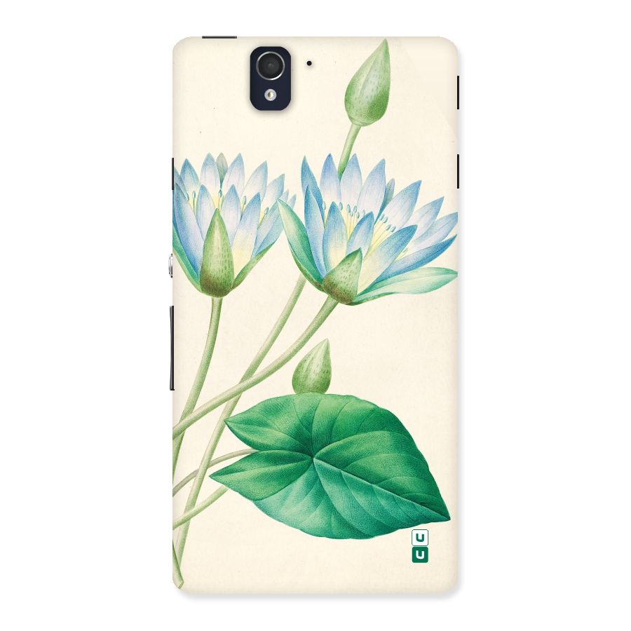 Blue Lotus Back Case for Sony Xperia Z