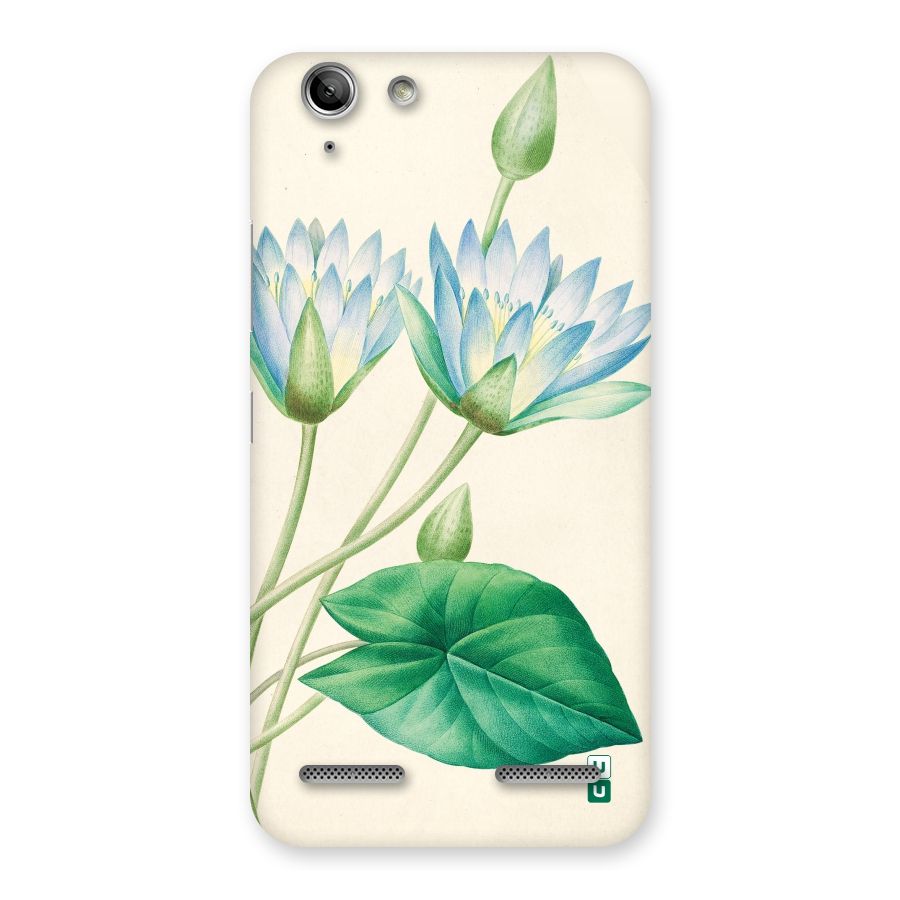 Blue Lotus Back Case for Vibe K5 Plus