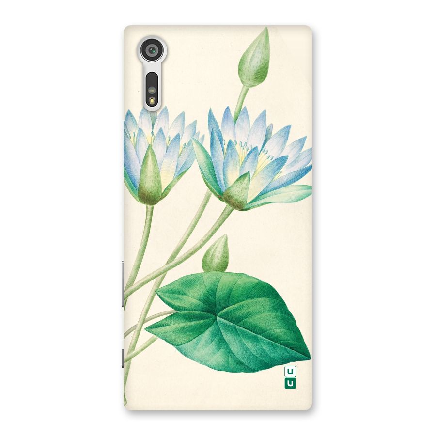 Blue Lotus Back Case for Xperia XZ