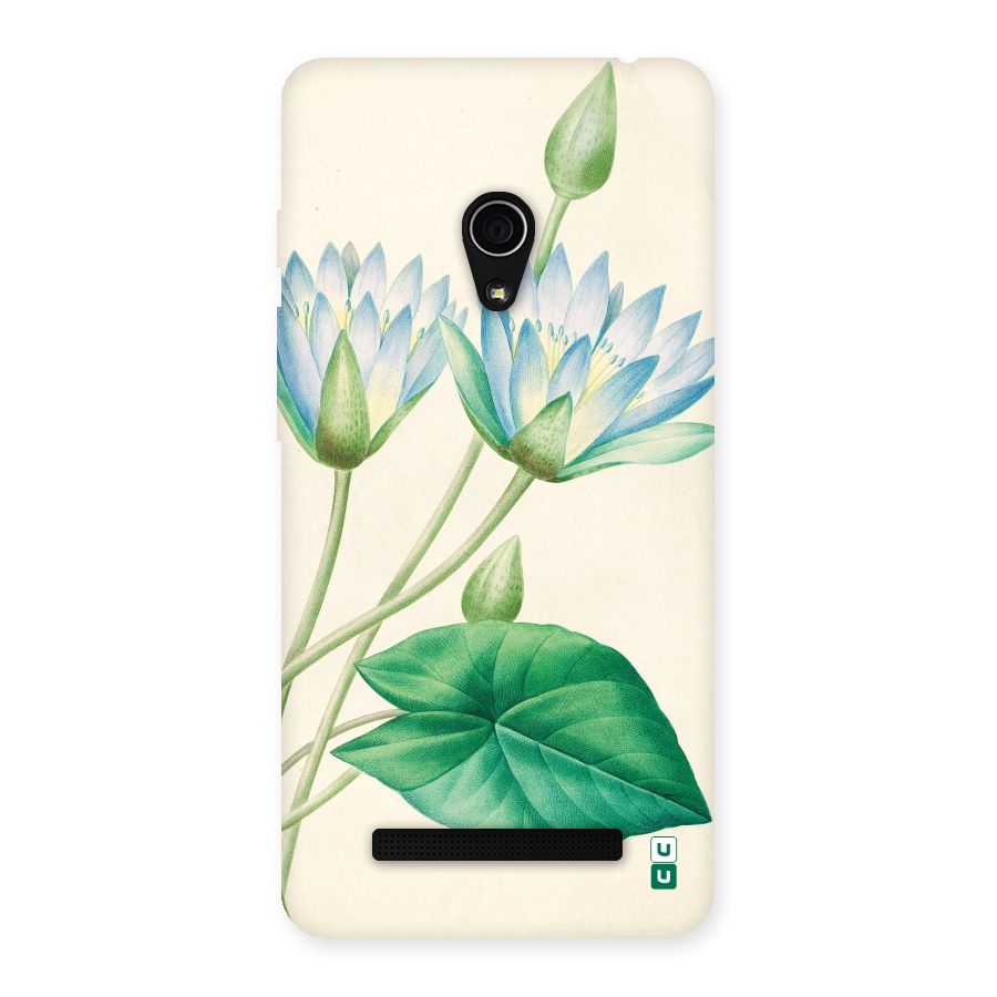 Blue Lotus Back Case for Zenfone 5