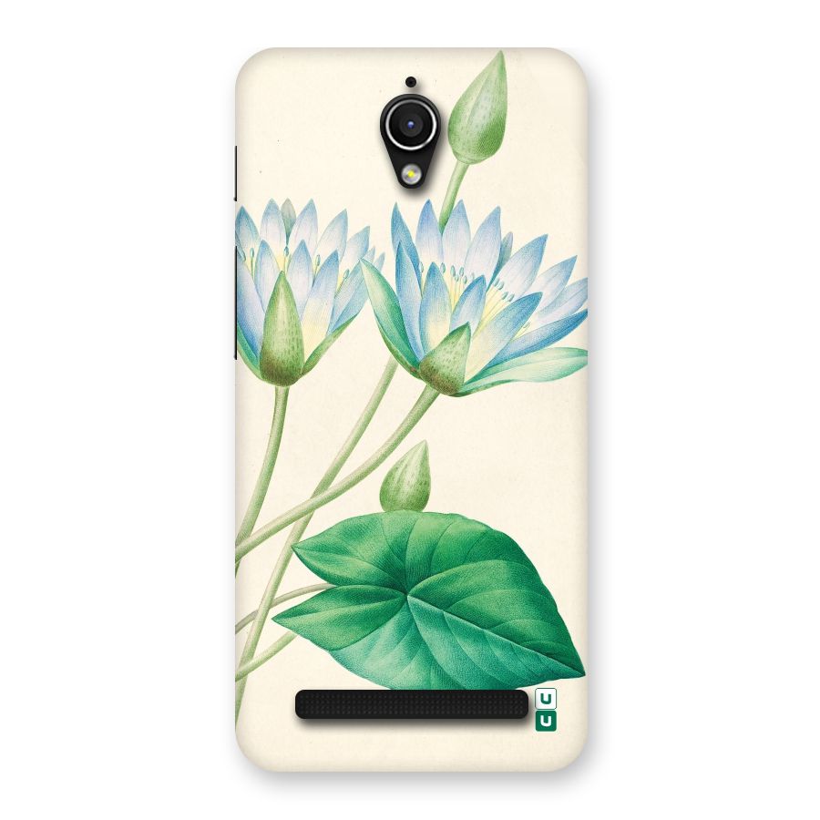 Blue Lotus Back Case for Zenfone Go