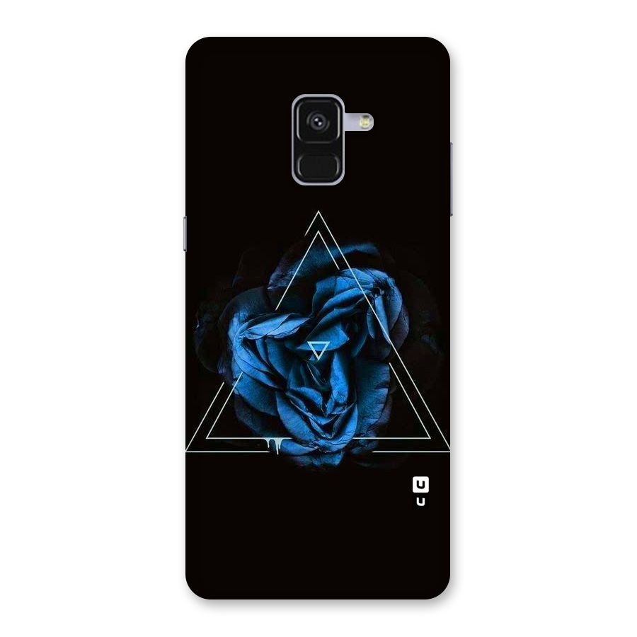 Blue Magic Triangle Back Case for Galaxy A8 Plus