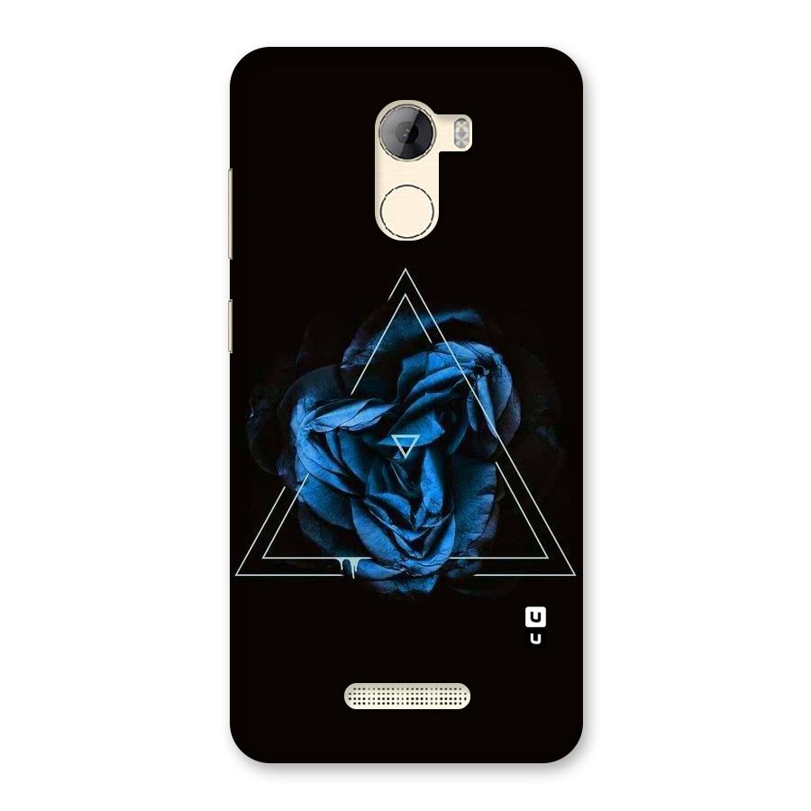 Blue Magic Triangle Back Case for Gionee A1 LIte