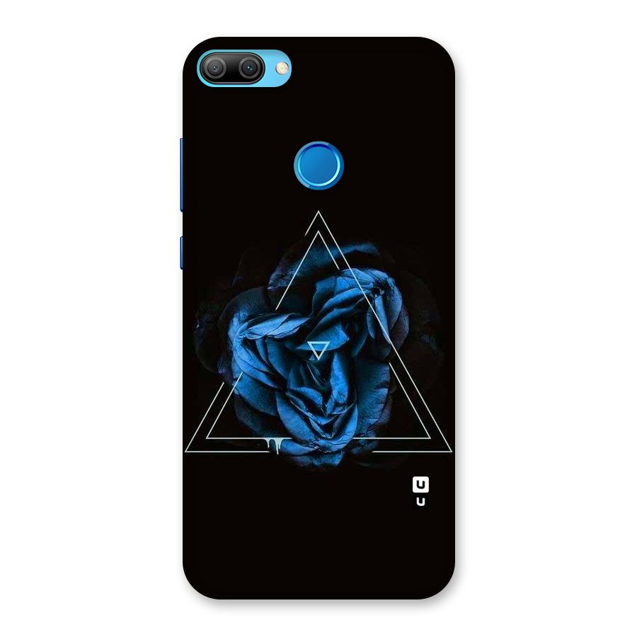 Blue Magic Triangle Back Case for Honor 9N