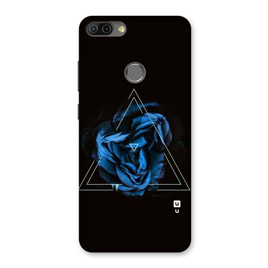 Blue Magic Triangle Back Case for Infinix Hot 6 Pro