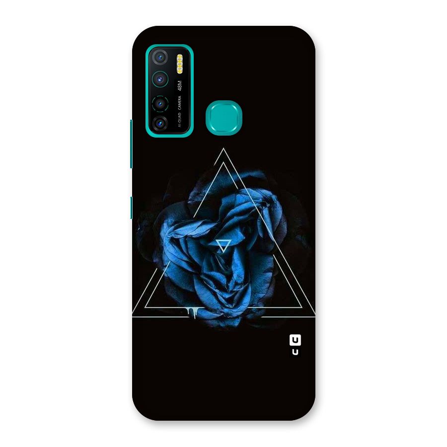 Blue Magic Triangle Back Case for Infinix Hot 9 Pro
