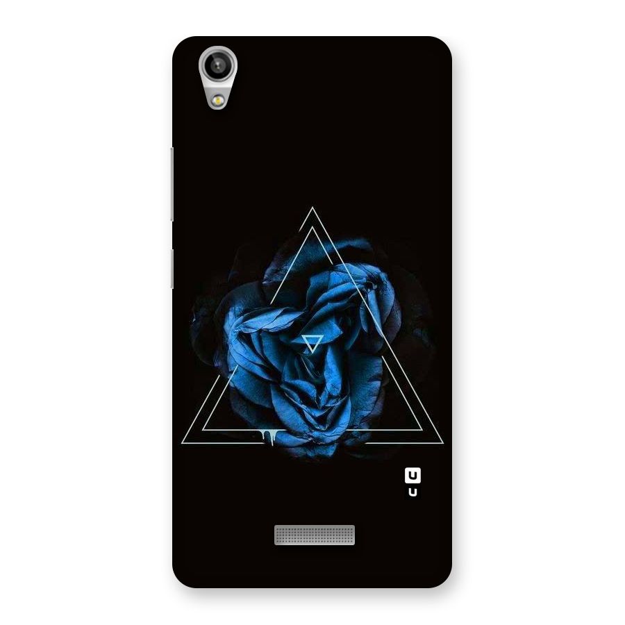 Blue Magic Triangle Back Case for Lava-Pixel-V1