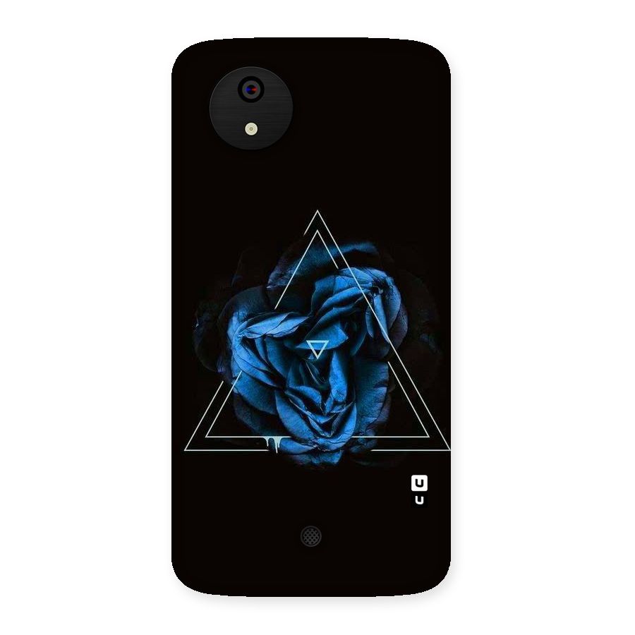 Blue Magic Triangle Back Case for Micromax Canvas A1