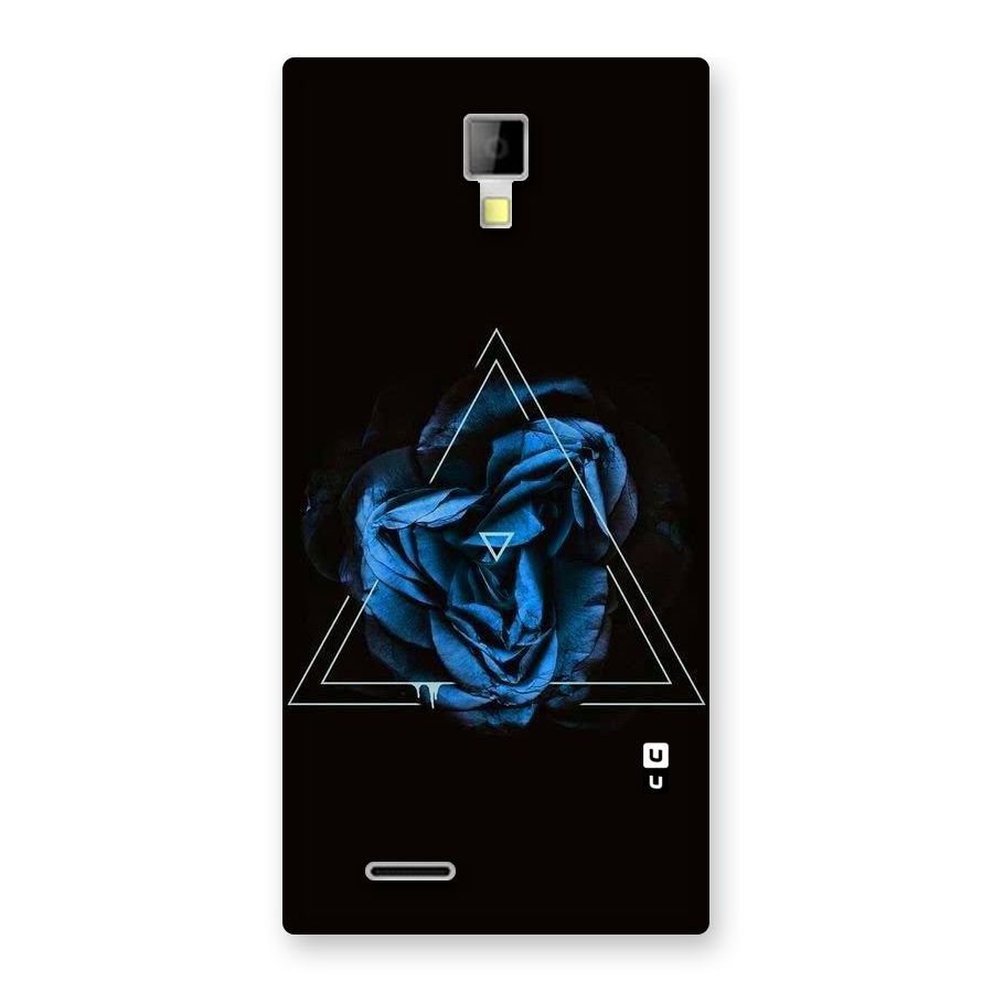 Blue Magic Triangle Back Case for Micromax Canvas Xpress A99